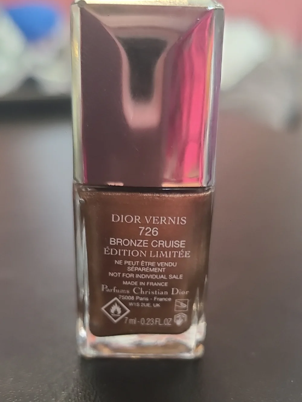 Dior Vernis 726 Bronze Cruise Nail Polish - Limited Edition
